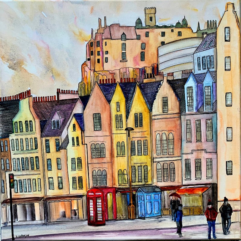 The Grassmarket | Amanda Owenson Artist